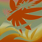 Ben and Raisa Gertsberg - Colored Jungle Orange Splash