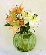 Ben and Raisa Gertsberg - Lilies In Vase