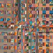 Ben and Raisa Gertsberg - Multicolored Fractured Reality