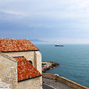 Ben and Raisa Gertsberg - View Of Mediterranean In Antibes France