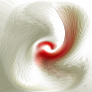 Ben and Raisa Gertsberg - White Flower Abstraction